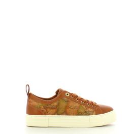 Sneakers stampa Geo Cuoio Beige - 1
