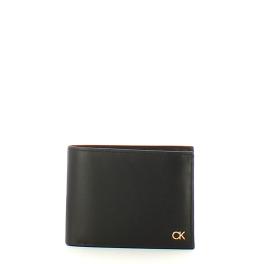 Calvin Klein Portafoglio con portamonete CK Icon Black - 1
