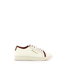 Fracomina Sneakers in pelle White Cuoio - 1
