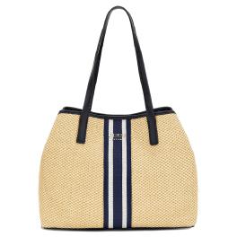 Guess Shopper Vikky Large in paglia Navy - 1