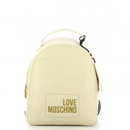 Love Moschino Zaino con logo Avorio - 1