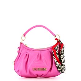 Love Moschino Borsa a mano con foulard City Bag Pink - 1