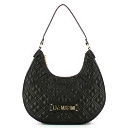 Love Moschino Hobo Bag Shiny Quilted Nero - 1