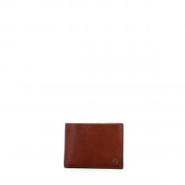 Gentlemen wallet with coin pouch Black Square-CU-UN
