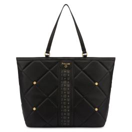 Pollini Shopping Bag Matelassè Chesterfield Nero Nero - 1