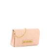 Love Moschino Clutch Shiny Quilted Nude - 2